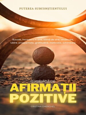 cover image of O Miriada de Afirmatii Pozitive